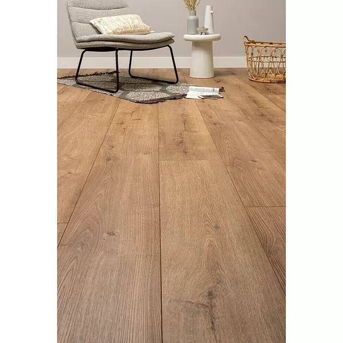 CanDo Laminaat Xxb Bruin Eiken - 130 cm x 25,5 cm x 8 mm, Planken - Sfeeropname
