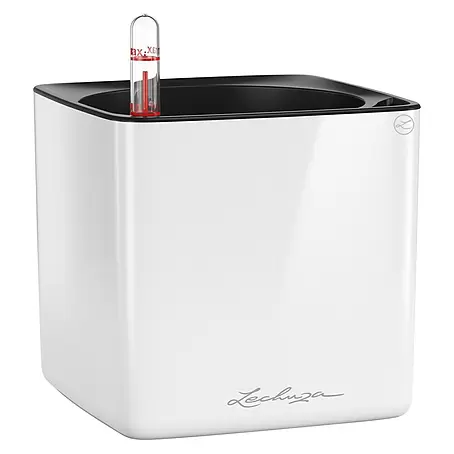 Lechuza  Übertopf eckig Cube Glossy