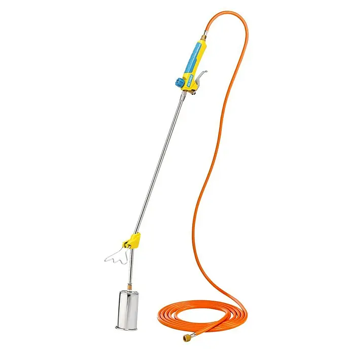 Gloria Unkrautvernichter Thermoflamm bio Professional PLUS - Flammtemperatur: 1.000 °C - Diagonale Ansicht