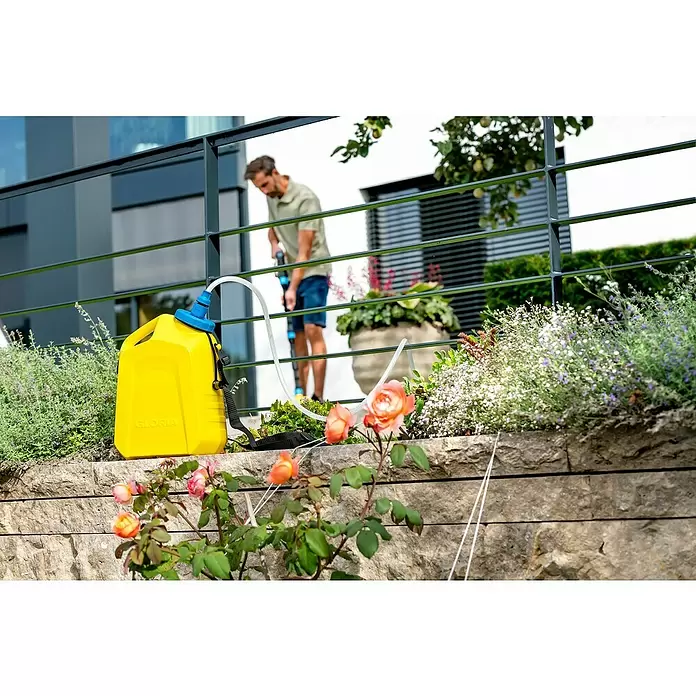 Gloria MultiJet Wasserkanister Universal - Passend für: Gloria MultiJet 18V, MultiJet 36V und MultiJet 230V - Anwendungsbeispiel