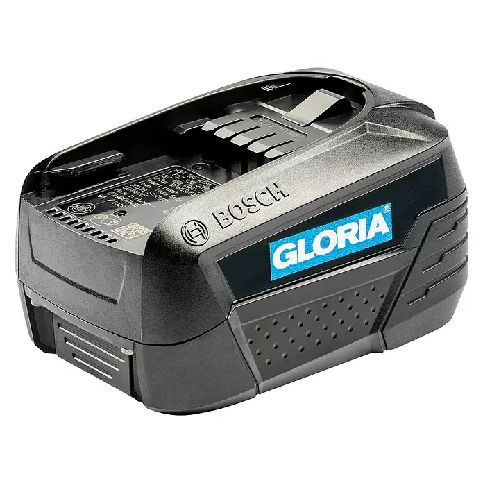 Gloria Ersatz-Akku Bosch Power for All - 18 V, Li-Ionen, 4 Ah - Diagonale Ansicht