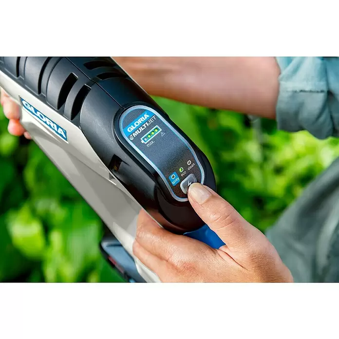 Gloria Druckreiniger MultiJet - 18 V, Li-Ionen, 1 Akku, Max. Druck: 24,9 bar - Detailaufnahme