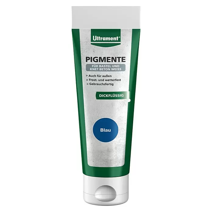 Ultrament Pigment - Blau, 100 ml - Vorderansicht