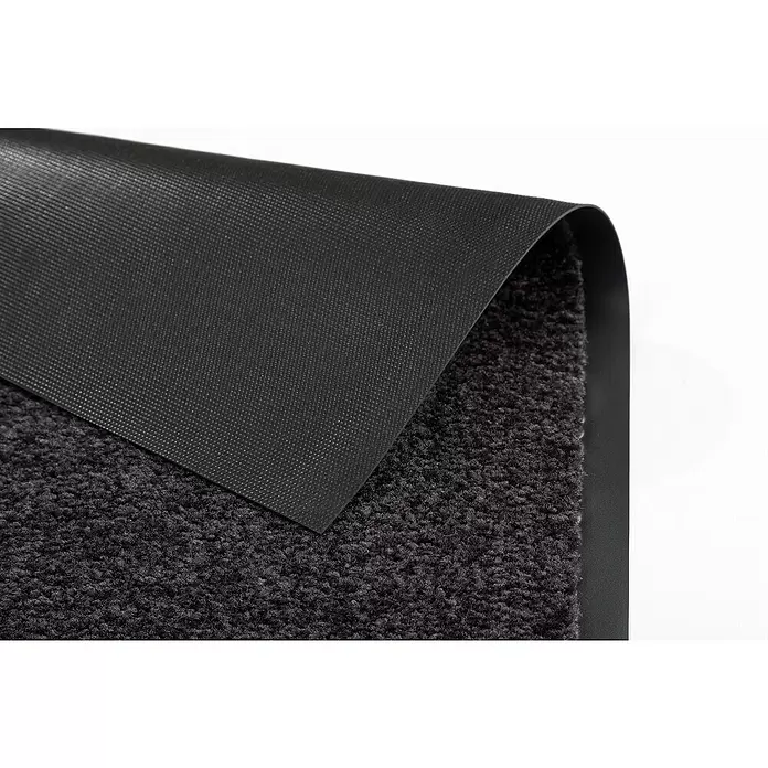 Astra Schmutzfangmatte Proper Tex - Uni, Schwarz, 60 x 180 cm, Material Nutzschicht: 100 % Polyamid - Detailaufnahme