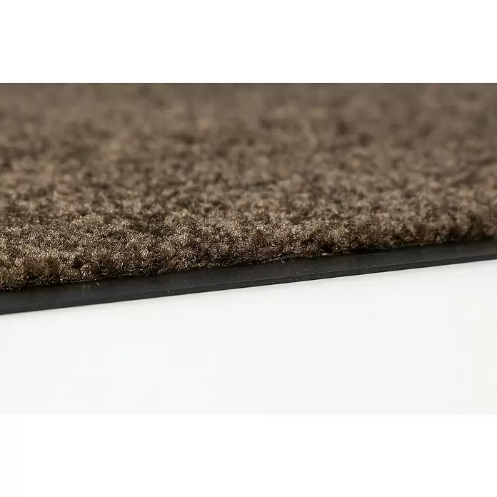 Astra Schmutzfangmatte Proper Tex - Uni, Braun, 60 x 90 cm, Material Nutzschicht: 100 % Polyamid - Detailaufnahme
