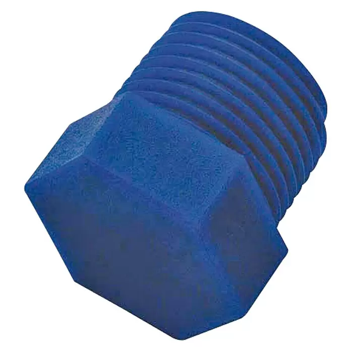 Tapón PVC ciego - ⅜″, Nylon - Vista angular