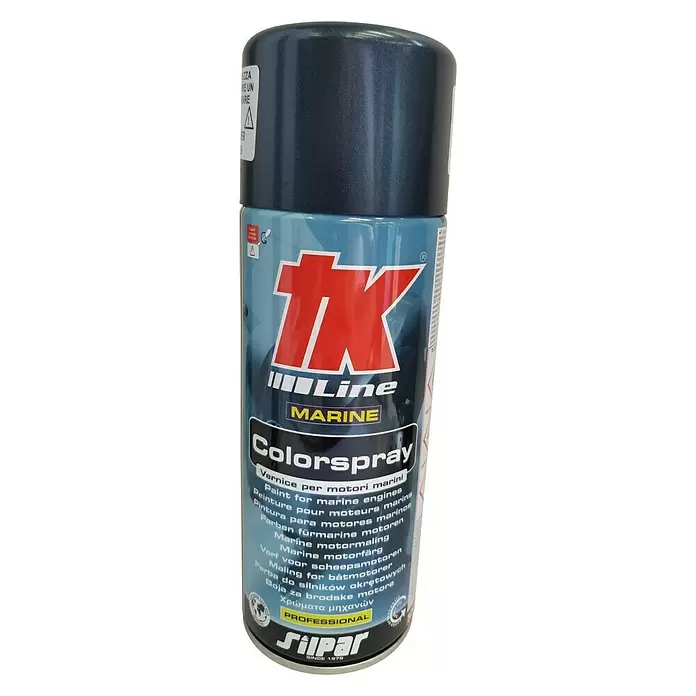 Pintura en spray TK Yamaha - 400 ml, Azul metalizado - Vista frontal