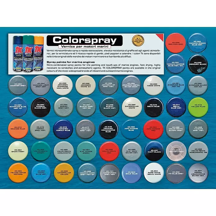 Pintura en spray TK Volvo - 400 ml, Gris