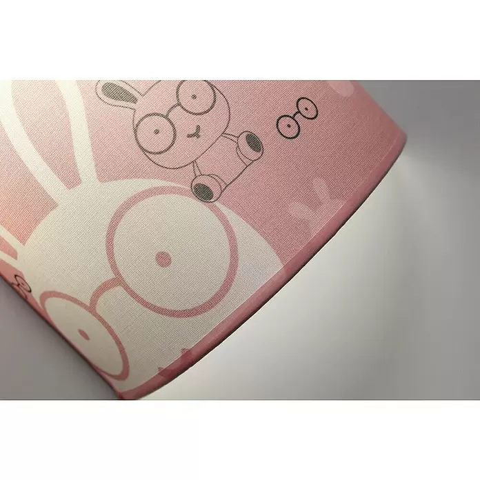 Idp Lampshades Aplique de pared Bunny - 40 W, L x An x Al: 10 x 20 x 20 cm, Rosa, E27 - Foto ambiente