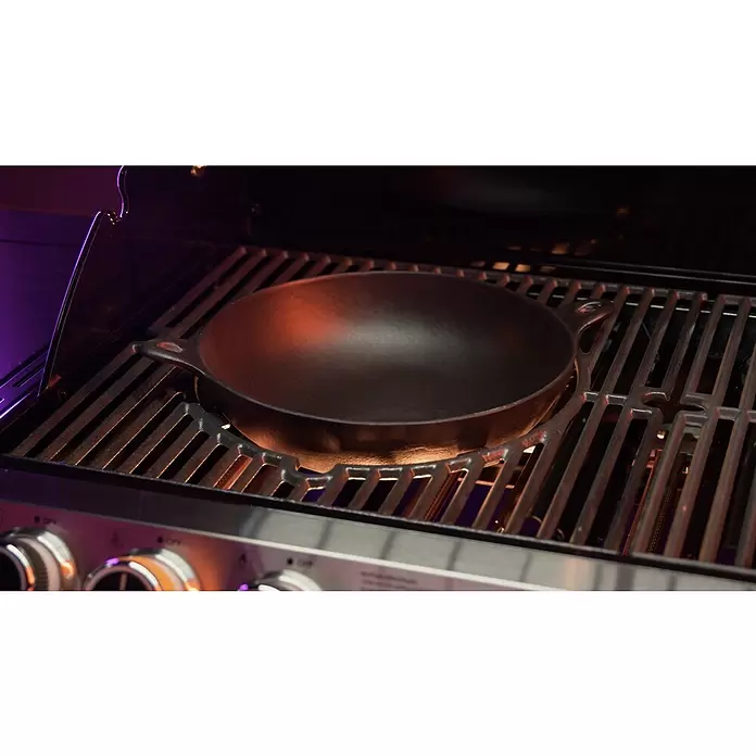 Kingstone KMS Grillwok - Gietijzer, 39 x 30,5 x 7,5 cm - Sfeeropname