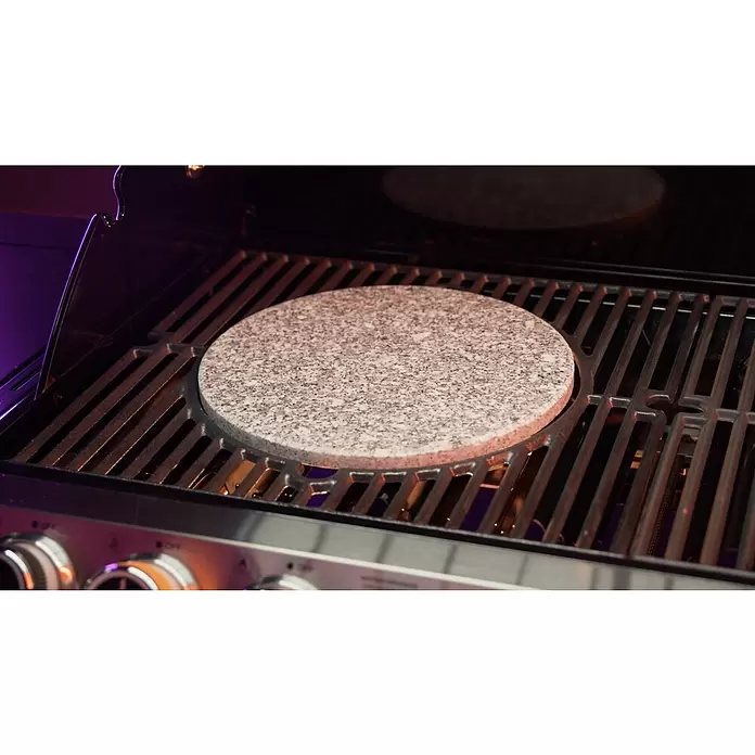 Kingstone KMS Grillezőlap sütőkő - Átmérő: 30 cm - Hangulatos felvétel