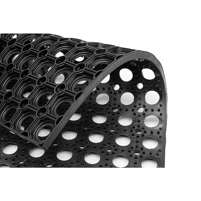 Astra Gummimatte Quadro Light - Schwarz, 40 x 60 cm - Detailaufnahme