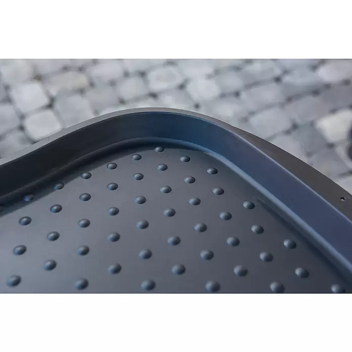 Astra Schuhabtropfschale - 75 x 38 cm, Schwarz, Mit Noppen - Detailaufnahme