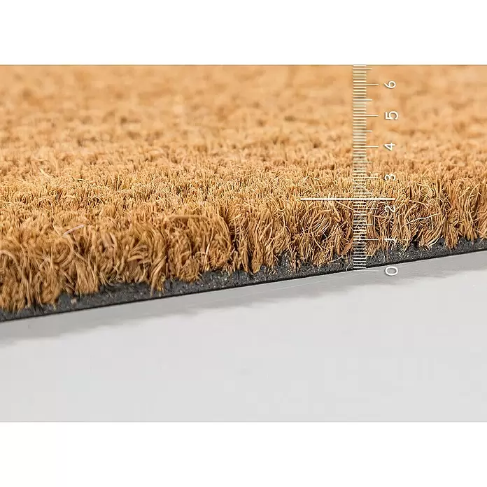 Astra Kokosveloursmatte - Natur, 40 x 60 cm, Höhe: 24 mm, 100 % Kokos - Detailaufnahme