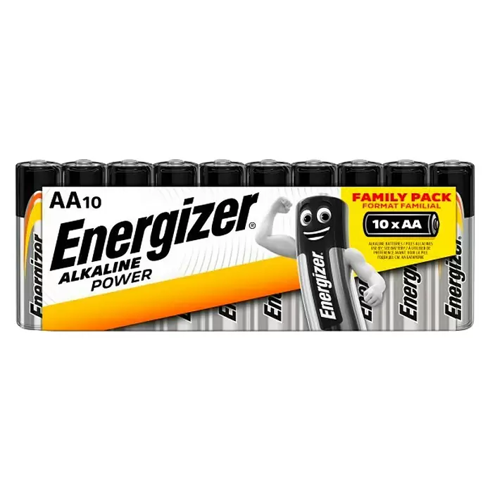 Energizer Pila Classic AA - 10 ud., Mignon AA, 1,5 V - Vista frontal