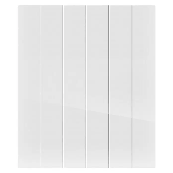 HJM Emisor térmico seco Ava - 1.000 W, Blanco, 7,5 x 50,4 x 50 cm - Vista frontal