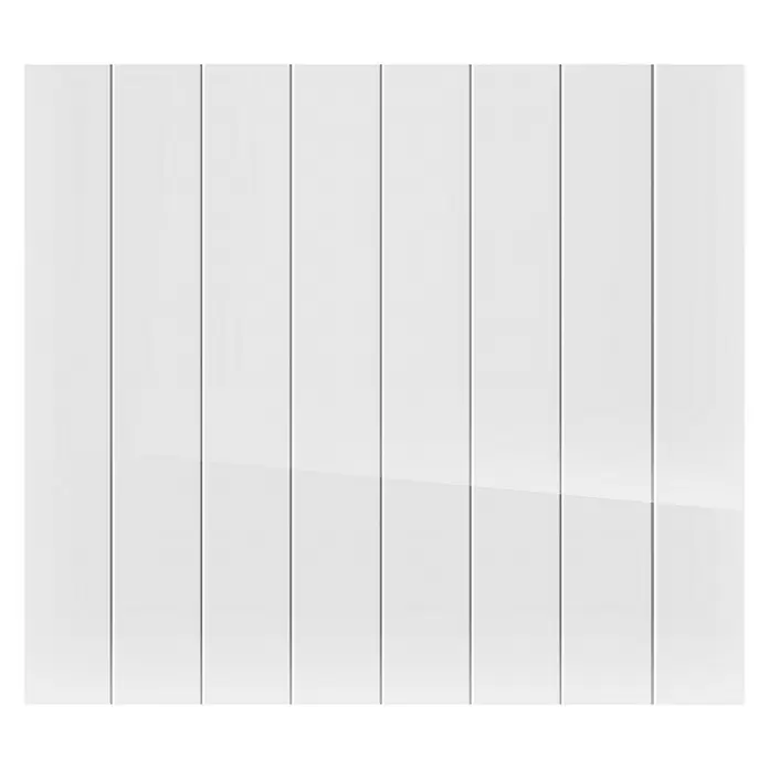 HJM Emisor térmico seco Ava - 1.500 W, Blanco, 7,5 x 67,2 x 50 cm - Vista frontal