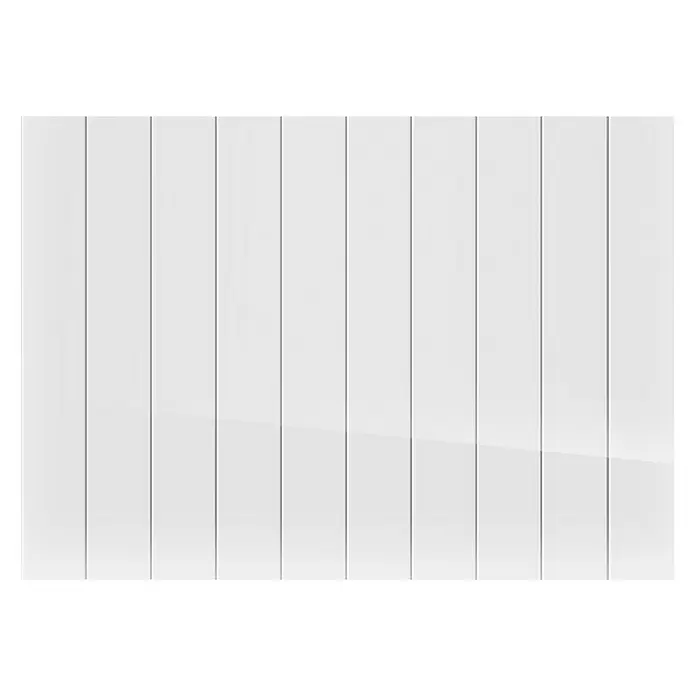 HJM Emisor térmico seco Ava - 2.000 W, Blanco, 7,5 x 84,4 x 50 cm - Vista frontal
