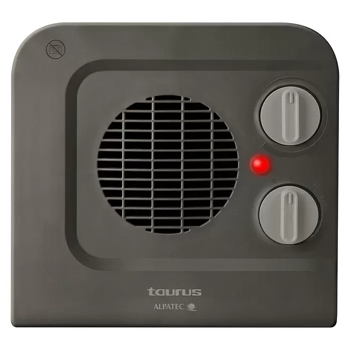 Taurus Calefactor de aire Java - 2.000 W, Gris, 52 x 62 x 16 cm - Vista frontal