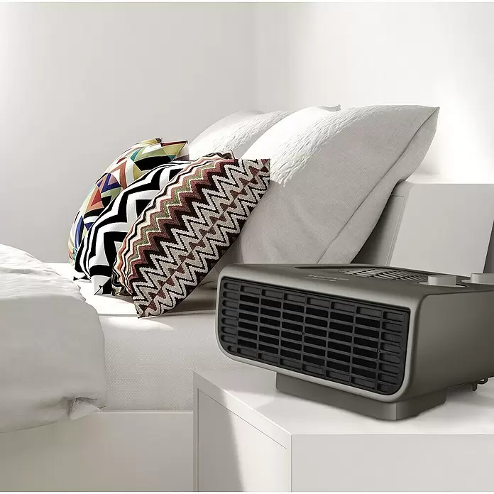 Taurus Calefactor de aire Java - 2.000 W, Gris, 52 x 62 x 16 cm - Foto ambiente