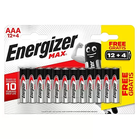 Energizer Max Pila alcalina AAA