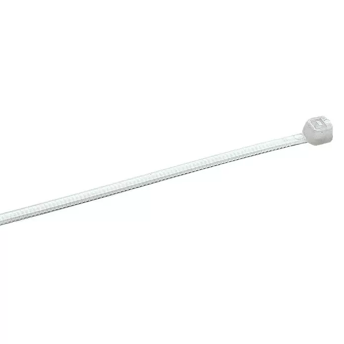 Kabelbinder - Weiß, L x B: 61 cm x 9 mm, 50 Stk. - Diagonale Ansicht