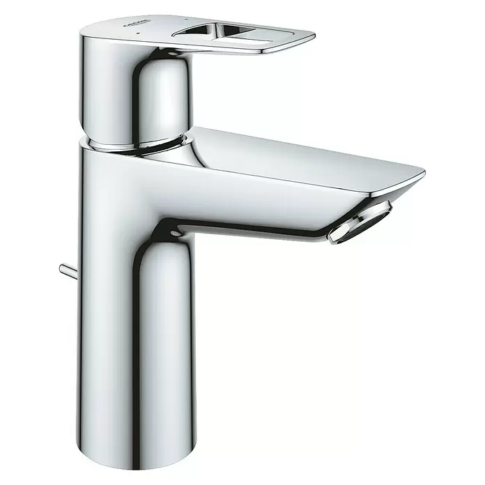 Grohe Start Loop Grifo de lavabo M - Cromo, Brillante - Vista de perfil derecho