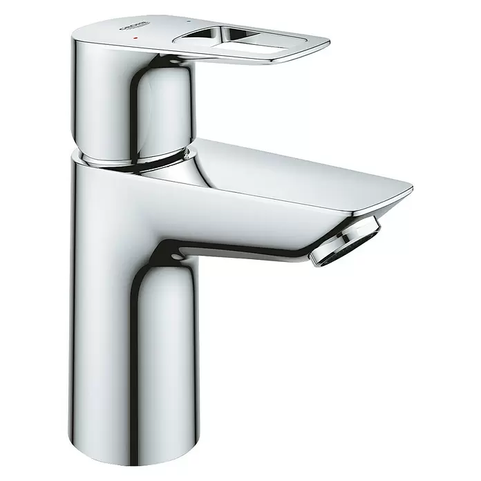 Grohe Start Loop Grifo de lavabo S - Cromo, Brillante - Vista de perfil derecho