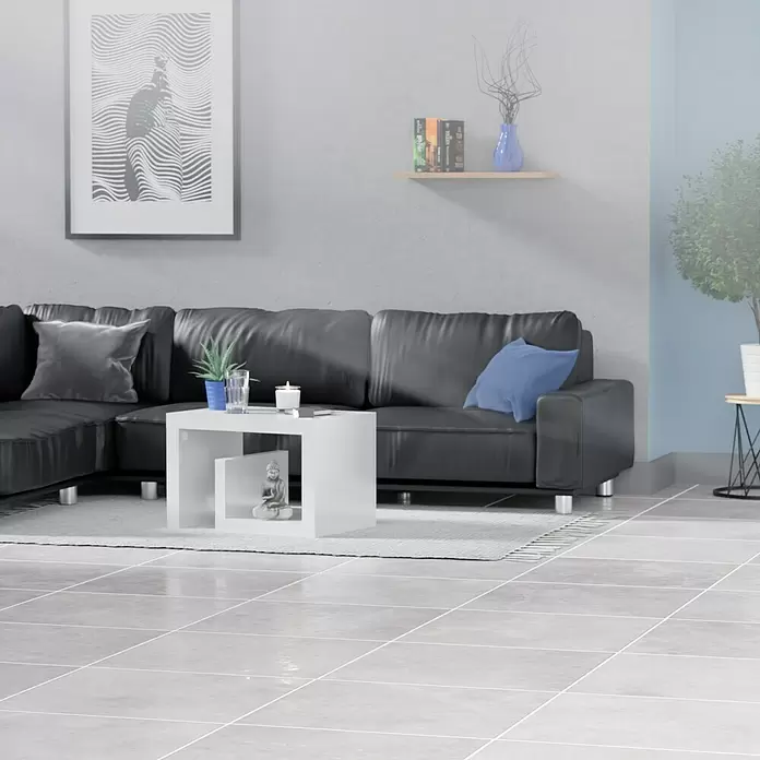 Feinsteinzeugfliese Bayona Silver - 60 x 60 cm, Grau, Glänzend - Stimmungsaufnahme