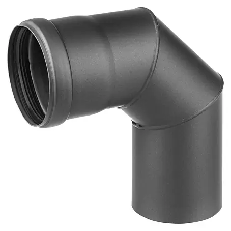 Convesa  Bocht pelletkachelpijp 90°