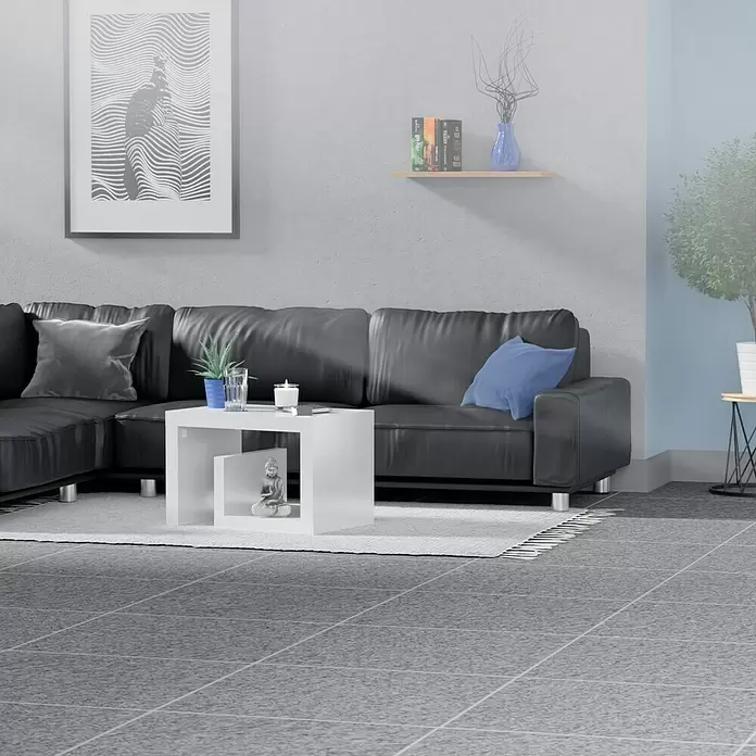 Feinsteinzeugfliese Recon - 60 x 60 cm, Schwarz, Matt - Stimmungsaufnahme