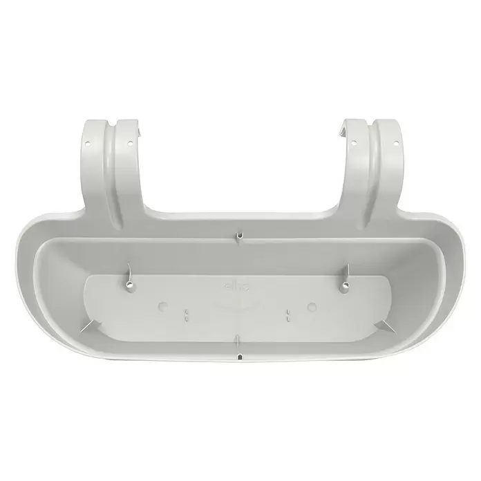 Elho Balkonkasten Vibia Campana Easy Hanger - Max. Außenlänge: 46 cm, Seidenweiß - Ansicht von oben