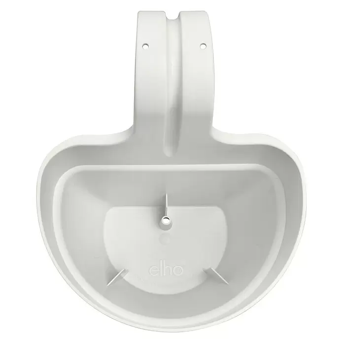 Elho Geländertopf Vibia Campana Easy Hanger - Außenmaß (L x B x H): 20,5 x 24,1 x 26,5 cm, Kunststoff, Seidenweiß - Ansicht von oben
