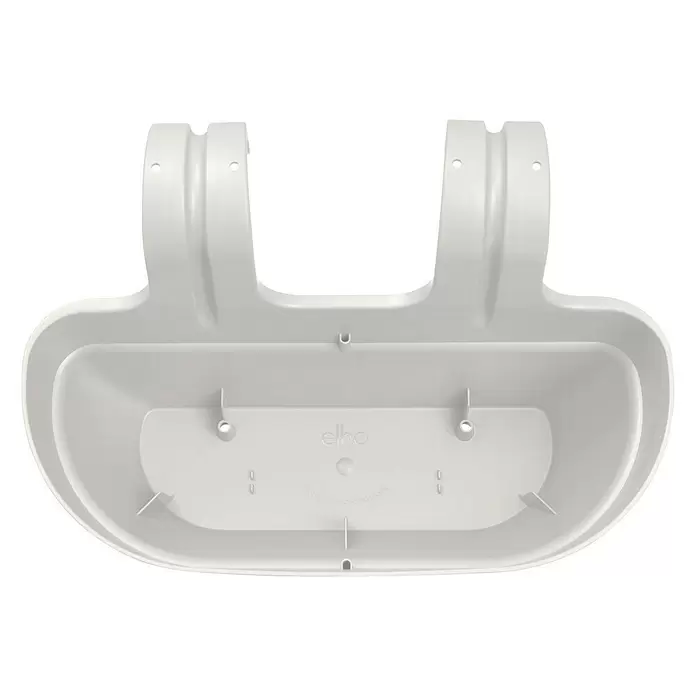 Elho Balkonkasten Vibia Campana Easy Hanger - Max. Außenlänge: 36 cm, Seidenweiß - Ansicht von oben