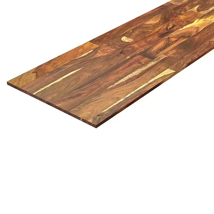 Leimholzplatte - Senna, Natur geölt, 220 x 60 x 1,8 cm - Detailaufnahme