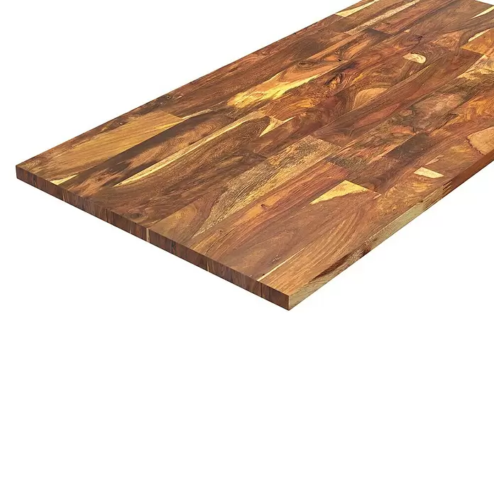Verlijmd houten paneel - Senna, Natuur geolied, 80 x 40 x 1,8 cm - Close-up