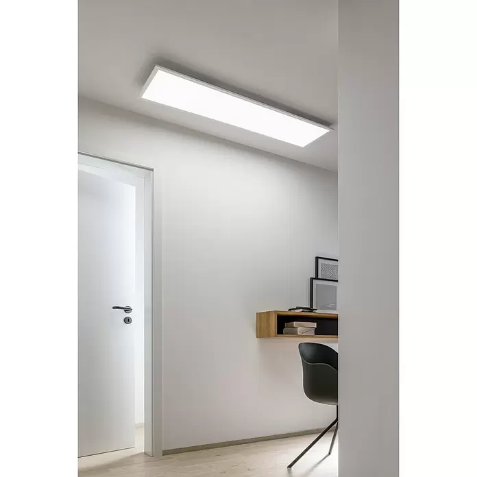 Tween Light LED-Panel CCT+RC+DIM+RGB-Backlight - 36 W, L x B x H: 120 x 30 x 5 cm, Weiß, RGB - Anwendungsbeispiel