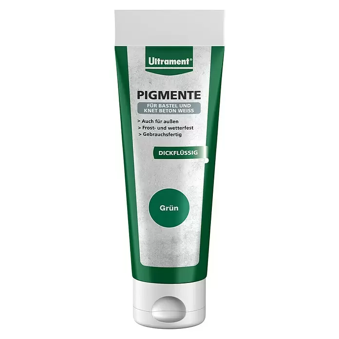 Ultrament Pigment - Grün, 100 ml - Vorderansicht