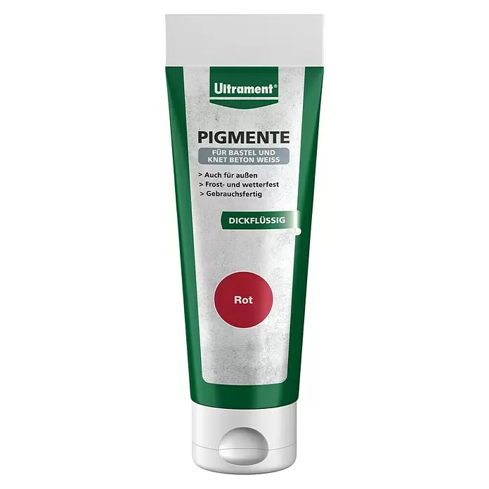Ultrament Pigment - Rot, 100 ml - Vorderansicht