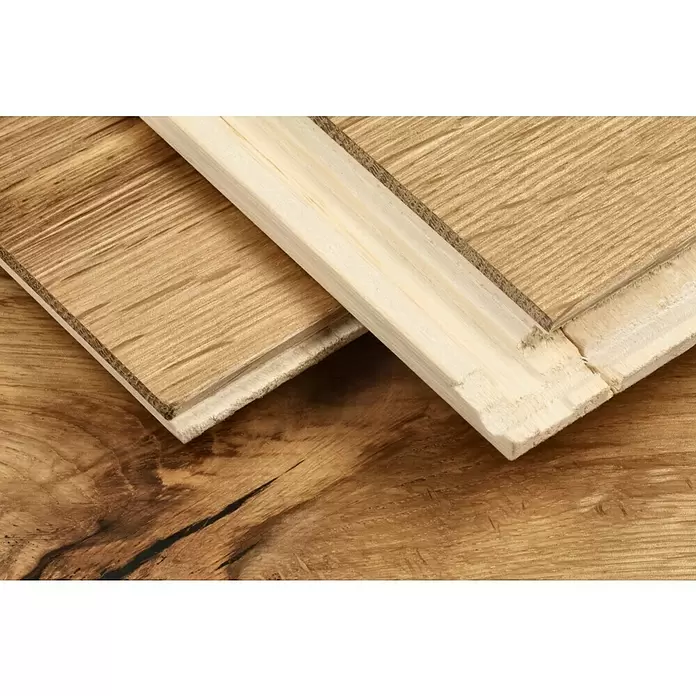 Fertigparkett Eiche Delta - 1.860 x 189 x 15 mm, Landhausdiele - Detailaufnahme