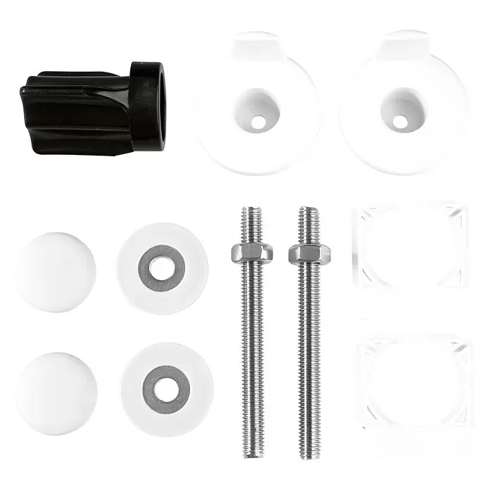 Rosto WC-Sitz Handi Cap - Mit Absenkautomatik, Duroplast, Weiß - Vorderansicht