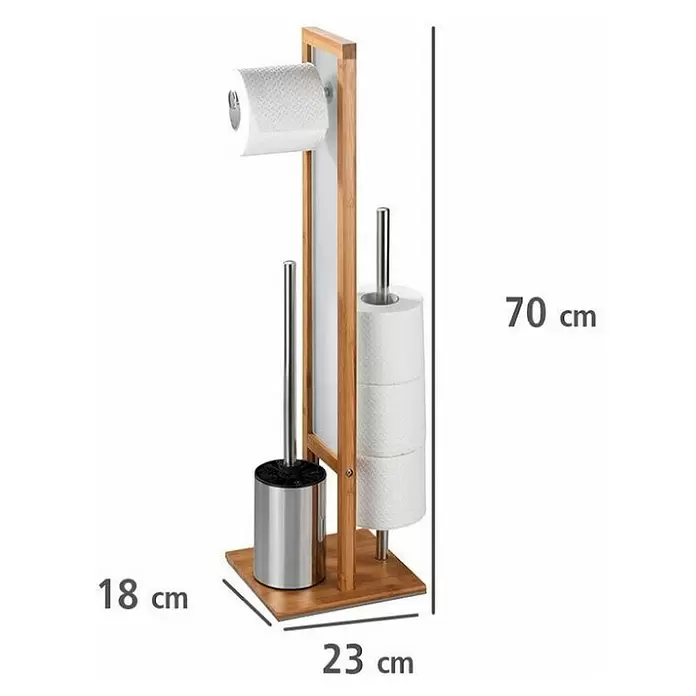 Wenko Garnitura WC četke - Visina: 70 cm, Natur - Skica