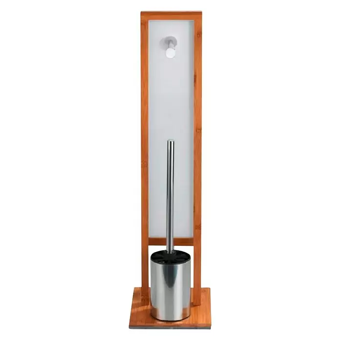 Wenko Garnitura WC četke - Visina: 70 cm, Natur - Pogled sprijeda