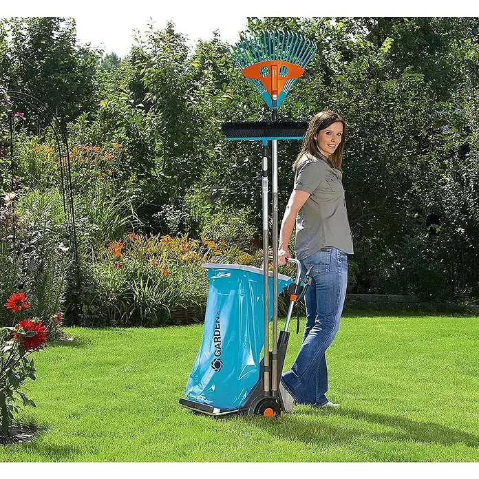 Gardena Combisystem Kolica za vrt - Plave boje, Čelik - Proizvod u upotrebi