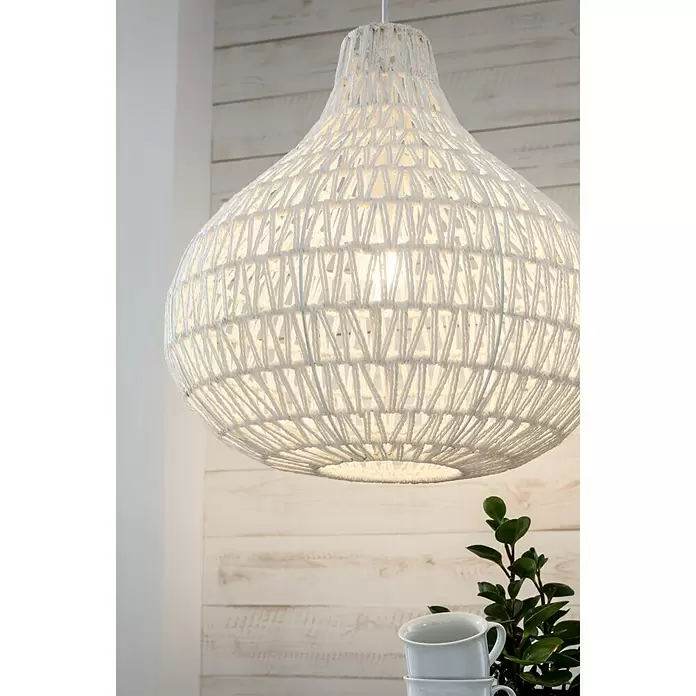 Lavida Lámpara colgante Lia - 40 W, Natural, E27 - Foto ambiente