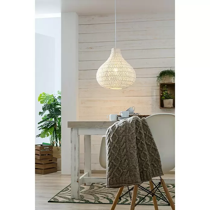 Lavida Lámpara colgante Lia - 40 W, Natural, E27 - Foto ambiente
