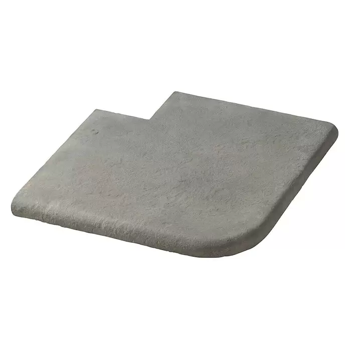 SAS Domus Spa Beckenrandstein-Set Außenwand - L x B x S: 40 x 30 x 3,5 cm, Geeignet für: Pools, Beton, Pirenos - Diagonale Ansicht