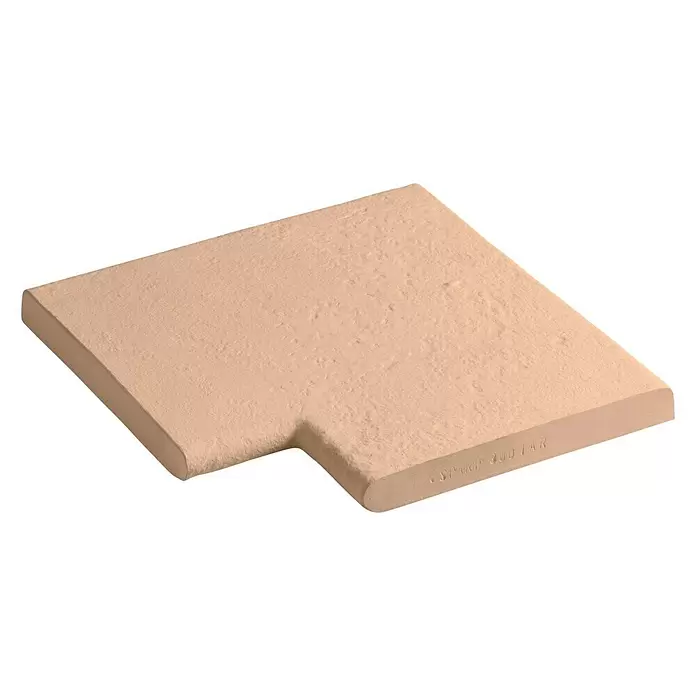 SAS Domus Spa Beckenrandstein-Set Innenwand-Ecke - L x B x S: 40 x 30 x 3,5 cm, Geeignet für: Pools, Material: Beton, Farbe: Crema - Diagonale Ansicht