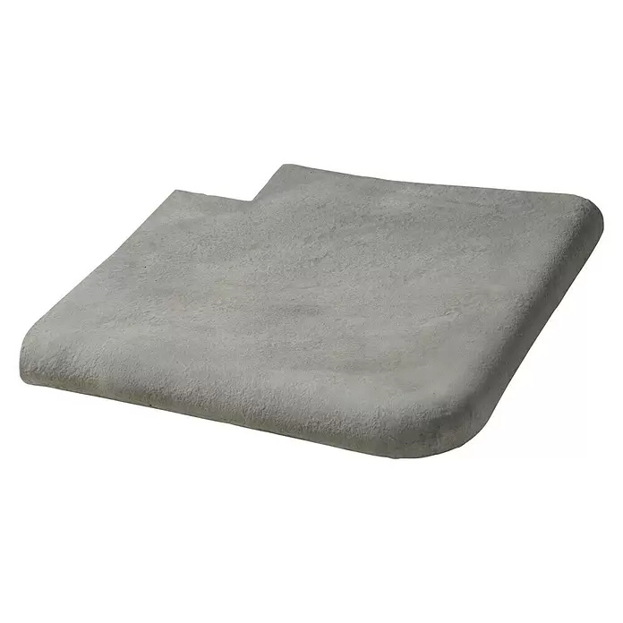 SAS Domus Beckenrandstein-Set Außenwand - L x B x S: 50 x 40 x 6,5 cm, Geeignet für: Pools, Material: Beton, Farbe: Pirenos - Diagonale Ansicht