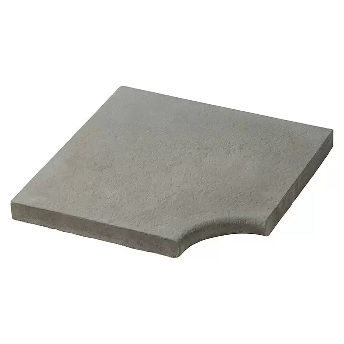 SAS Domus Spa Beckenrandstein-Set Innenwand - L x B x S: 40 x 30 x 3,5 cm, Geeignet für: Pools, Beton, Pirenos - Diagonale Ansicht